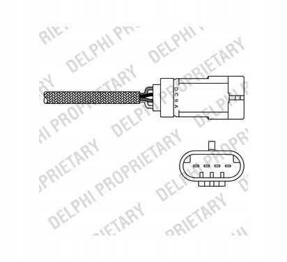 фото №1, Delphi лямбда-зонд dacia logan renault clio