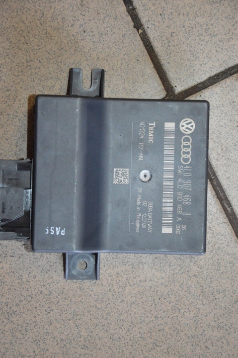 фото №1, Audi a6 c6 модуль шлюз 4l0907468b