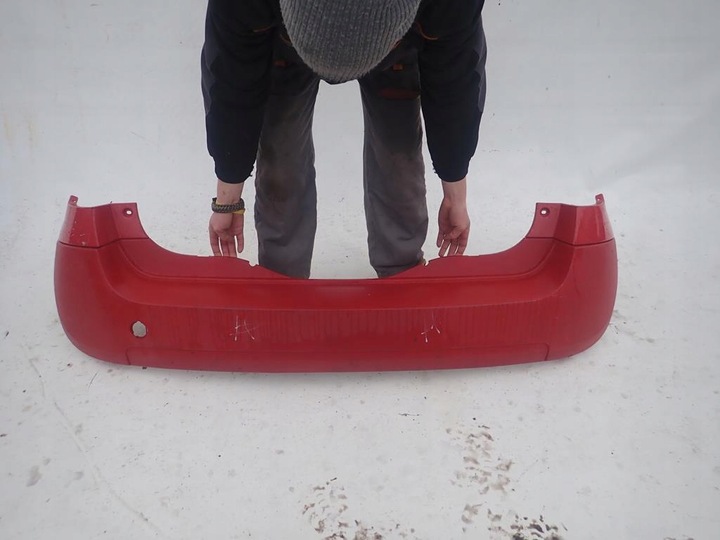 фото №1, Renault modus i 04-08 бампер зад задний