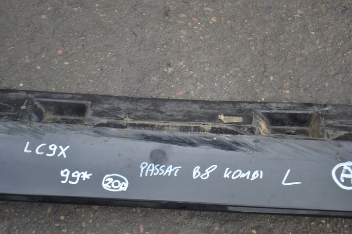 фото №9, Планка пороговая накладка левая vw passat b8 универсал