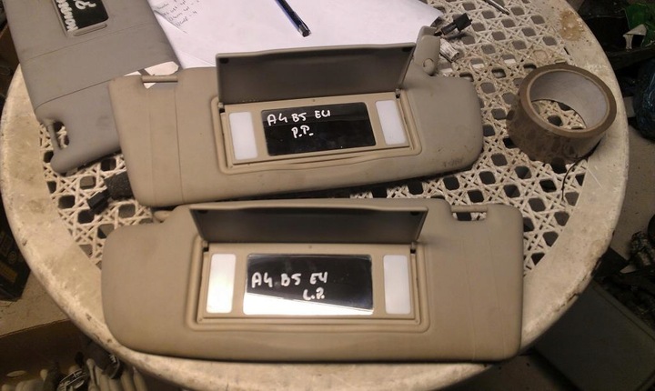 фото №1, Audi a4 b5 - защита солнцезащитная правая