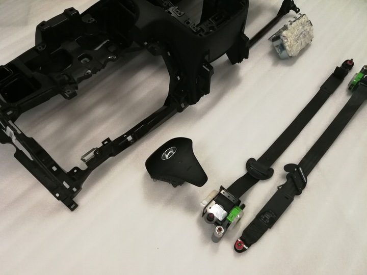 фото №3, Консоль капот hyundai ix20 подушка безпеки