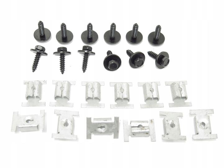 фото №1, Винт пластинки клипсы защитные накладки двигателя opel corsa c d