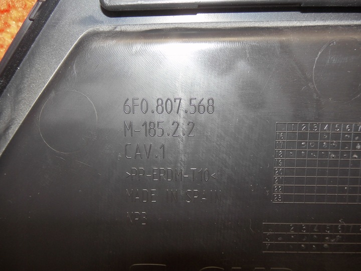 фото №4, 17+ ibiza v спойлер спойлер планка бампера зад 6f0