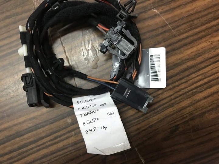 фото №6, Нова оригінал джгут regu сидіння audi a4 q7 8e0971447c