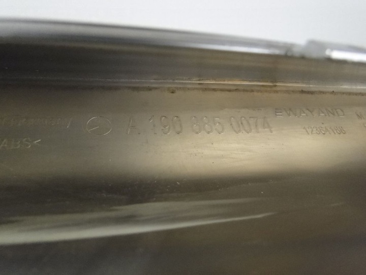 фото №6, Mercedes amg gt 190 планка хром бампер спойлер