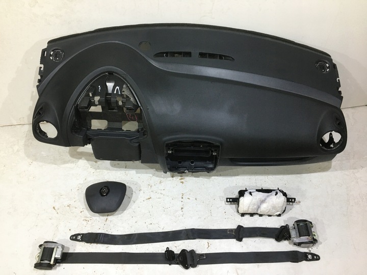 фото №1, Clio iv рестайлінг панель консоль подушка безпеки подушки ремені оригінал демонтаж