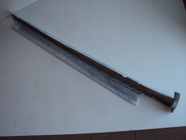 фото №6, Ford оригинальный номер jx7b-a10155-v планка пороговая хром