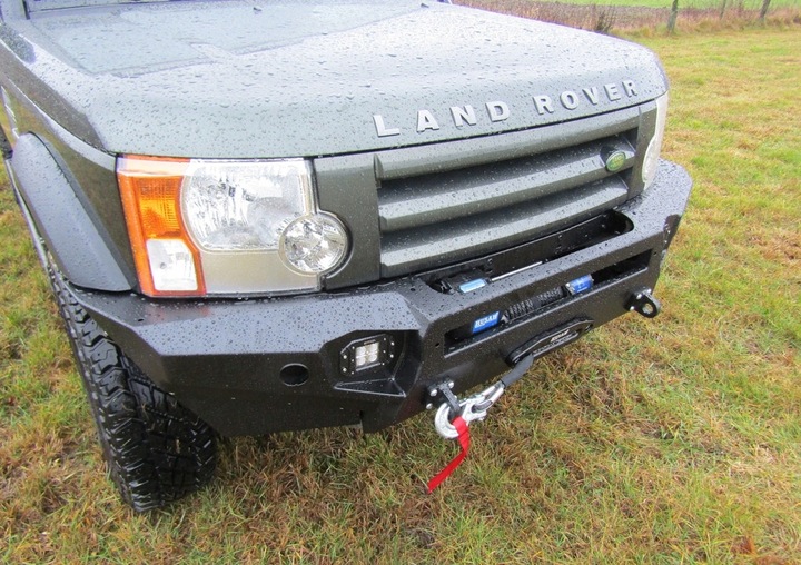 фото №8, Land rover discovery 3 i 4 бампер стальной перед p