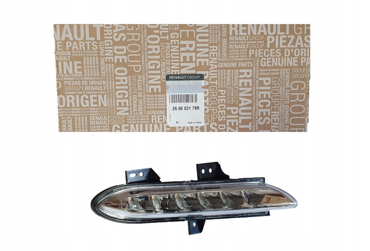 фото №1, Лампа свет дневные led renault scenic iii правые