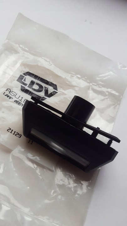 фото №1, Лампа номерного знака rejestra daf ldv 400 конвой asu1857