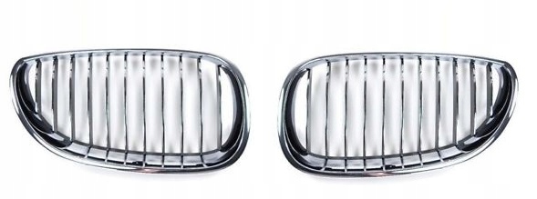 фото №1, Решітка решітки радіатора bmw 5 e60 e61 03-10 хром