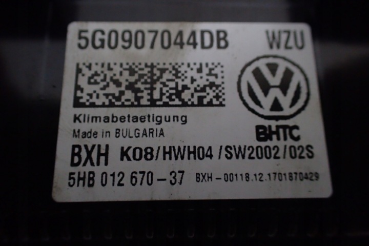 фото №6, Vw t-roc панель клімат-контролю 5g0907044db