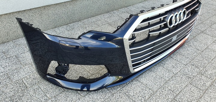 фото №9, Audi a6 c8 4k0 2018- бампер перед оригинал a320