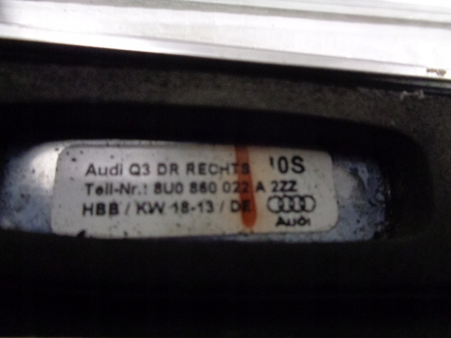 фото №5, Audi q3 8u рейлінги дахові комплект