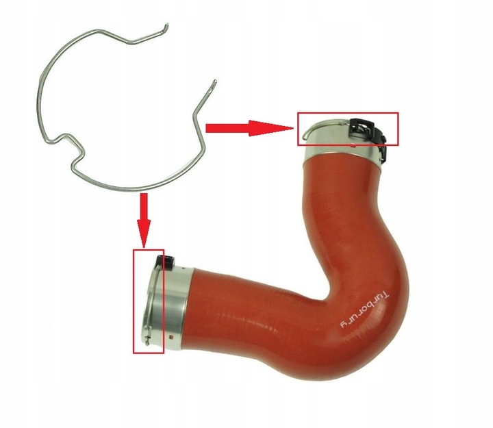 фото №1, Шплинт труба шланг turbo mercedes sprinter 906