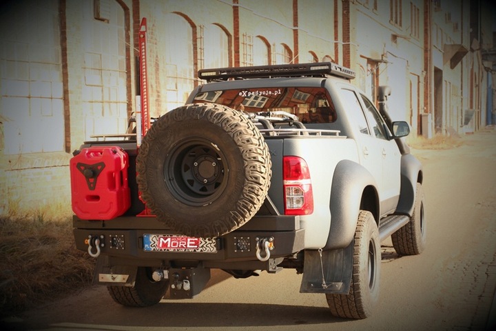 фото №14, Бампер задній сталевий toyota hilux vigo 2005-2015 more 4x4