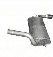 фото №1, Глушитель конечный ford focus mk3 poj.1,5+1,6 ecoboost