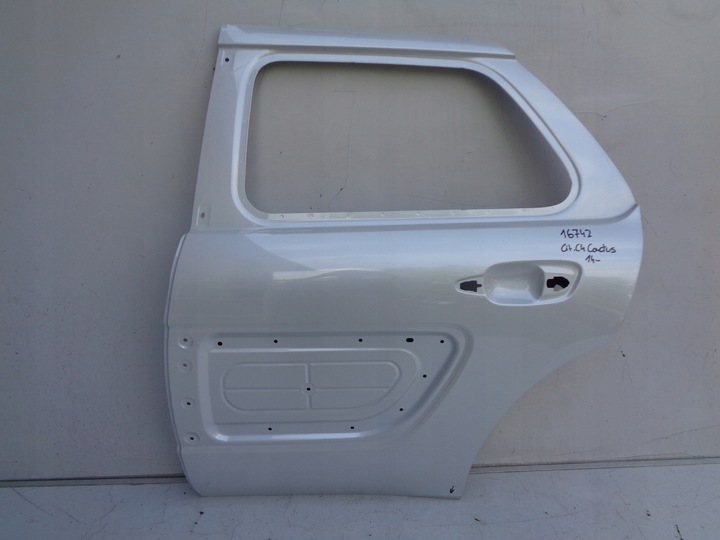фото №1, Дверь левая задние citroen c4 cactus 14- номер 16742