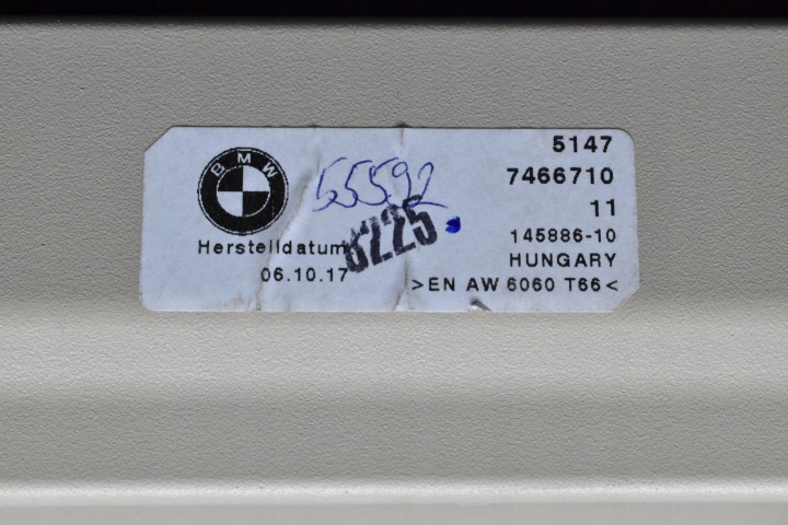 фото №8, Ролета багажника полка bmw 5 g31 canberrabeige