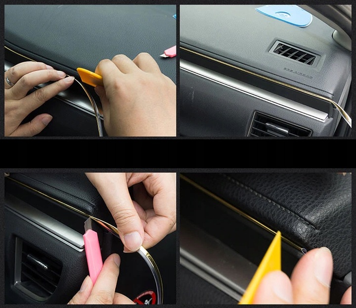 фото №16, 5x оптоволокно el wire led rgb фоновий pilot app блютуз освітлення 6m