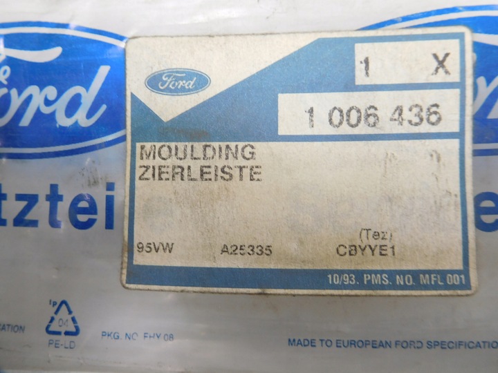 фото №11, Планка передних левых дверь ford galaxy 1006436