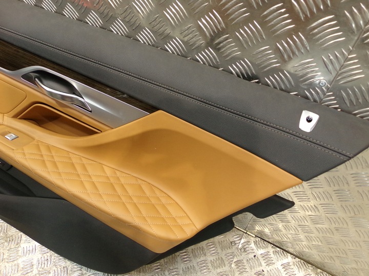 фото №13, Bmw g11 g12 оббивка боковина двері перед зад шкіра