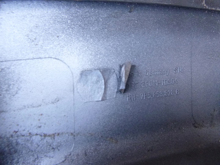 фото №4, Porsche cayenne 7p5 gts планка na крыло задний p