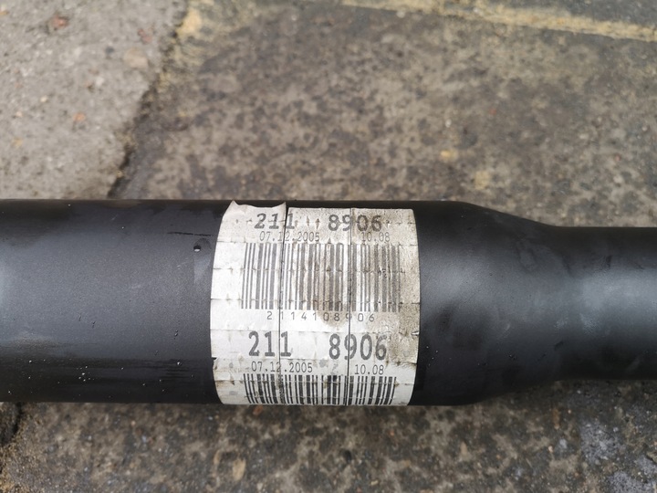 фото №4, Mercedes cls 219 wał привідний 2114108906