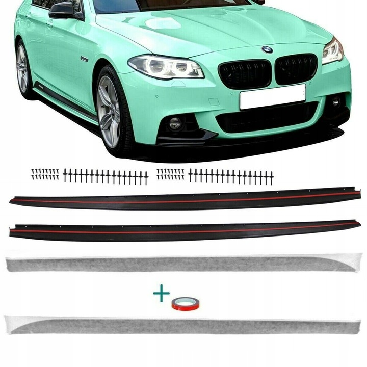 фото №1, Накладки pod пороги bmw f10 f11 m-performance + nak
