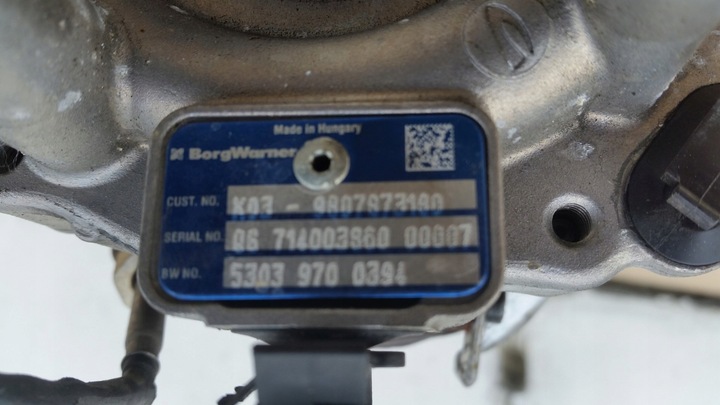 фото №5, Турбонагнітач citroen peugeot ford 2.0 hdi tdci