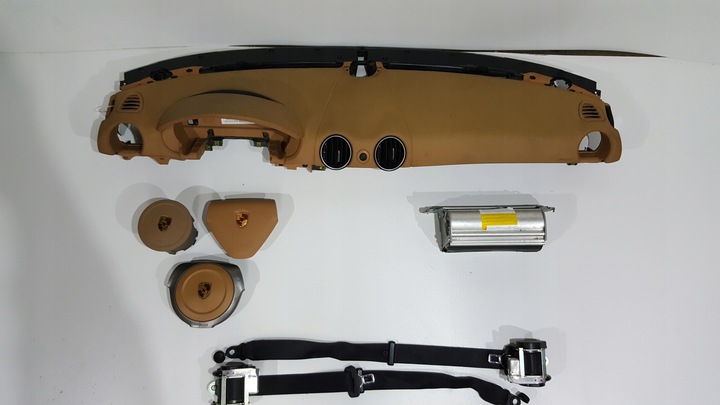 фото №4, Porsche boxster 981 панель консоль подушка безопасности ремни
