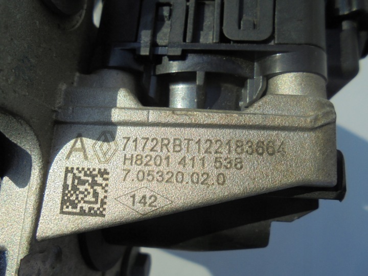 фото №9, Qashqai ii j11 рестайлинг 1.5 d клапан egr 147171653r дроссельная заслонка трубка жгут