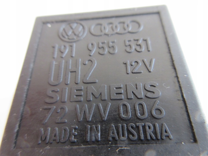 фото №11, Реле 19 vw audi skoda 191955531