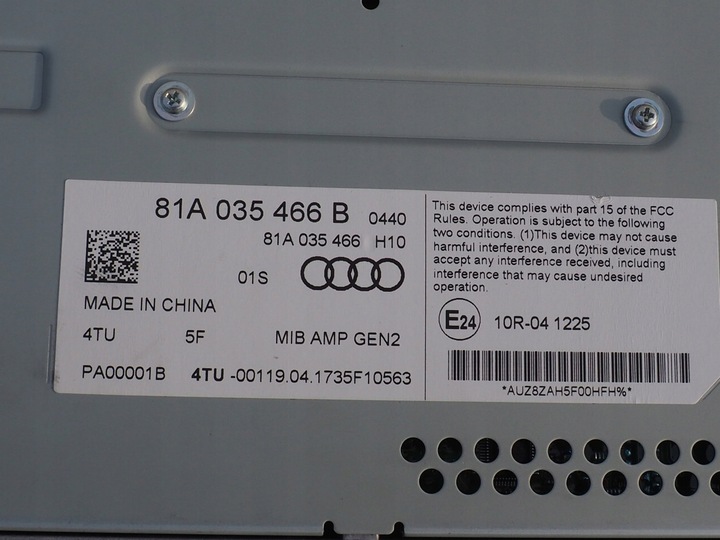 фото №5, Ap озвучення bang olufsen 81a035466b audi q2