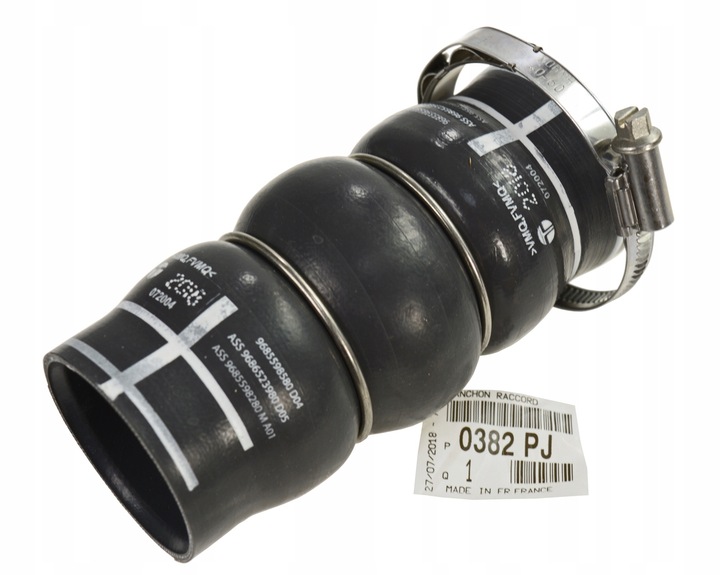 фото №1, Труба шланг інтеркулер 1.6 hdi 0382pj 9685598580