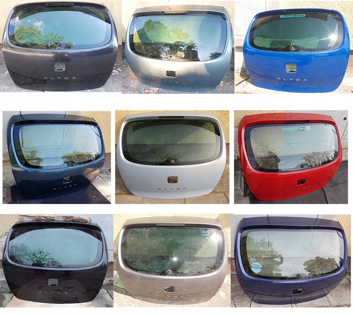 фото №1, Кришка задня seat altea оригінал elbląg вибір оригінал.