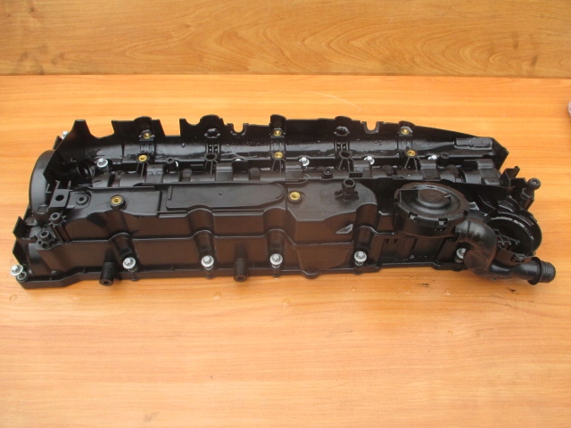 фото №9, Bmw n57 f10 5 f15 f25 f30 f70 3.0 n57 biturbo кришка клапанів 8507607 bdb