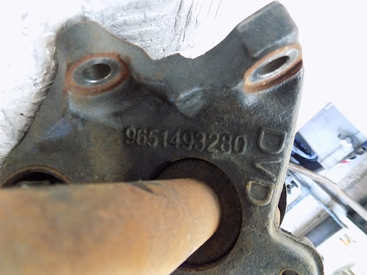 фото №12, Полуось правая перед 9661107480 citroen c3 ii ds3 peugeot 308 t7 5008 1.6 thp
