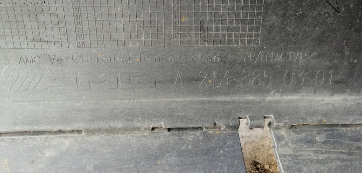 фото №11, Mercedes e w213 универсал amg 6,3 бампер задний pdc 6x
