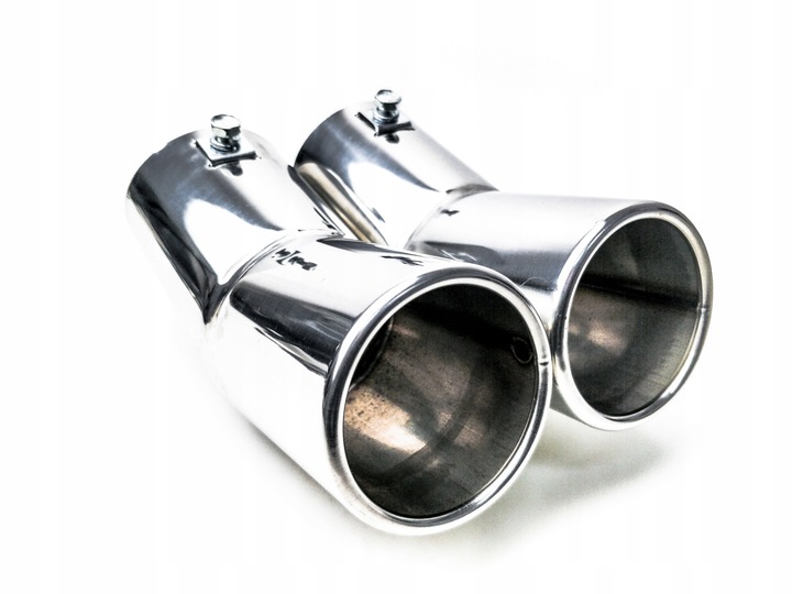 фото №6, Наконечник выхлоп двойная накладка vw golf 4 passat b5 bora vw golf iv