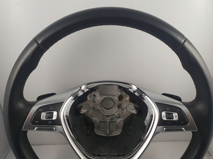 фото №6, Vw touareg iii кермо шкіра пелюстки 760419091c