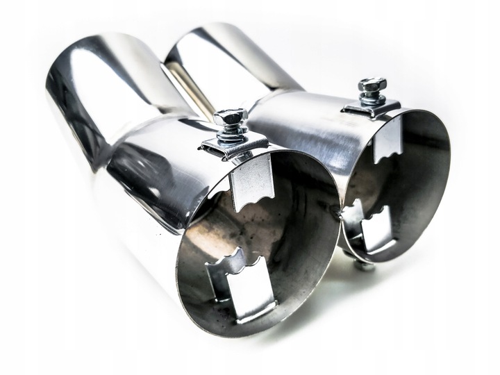 фото №13, Наконечник выхлоп двойная накладка vw golf 4 passat b5 bora vw golf iv