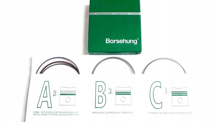 фото №2, Кільця поршень org golf passat 1.6 06b198151a