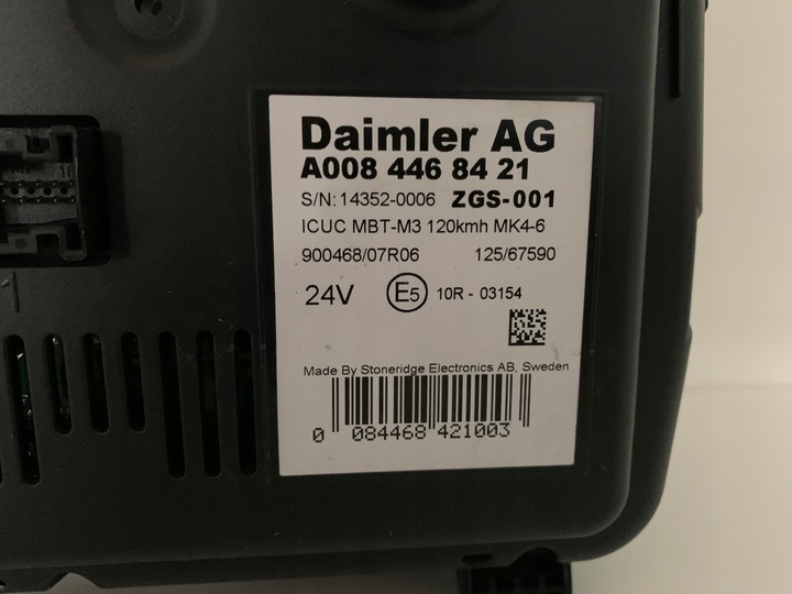фото №9, Mercedes actros mp4 antos arocs прилади спідометр  a0084468421