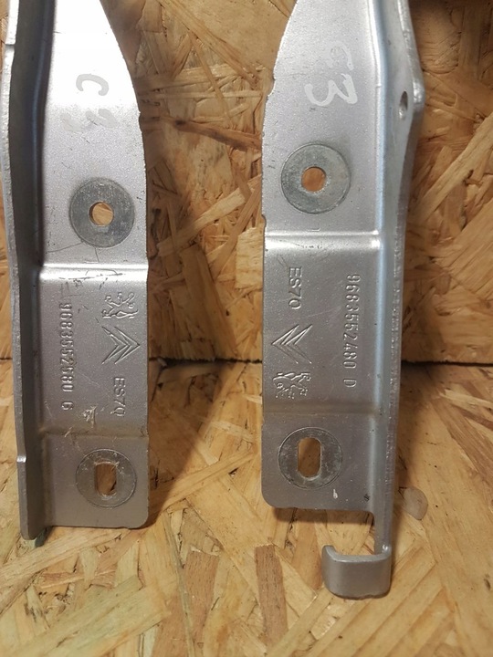 фото №3, Citroen c3 ii 2010- петли капота левый правый