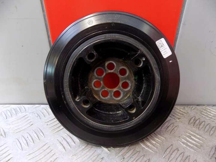 фото №2, 03h105243p колесо ременное глушитель колебания vw atlas cc