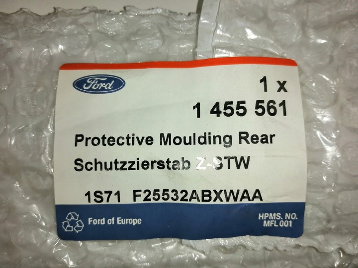 фото №5, Планка двері лівий зад ford mondeo mk3 -07 1455561