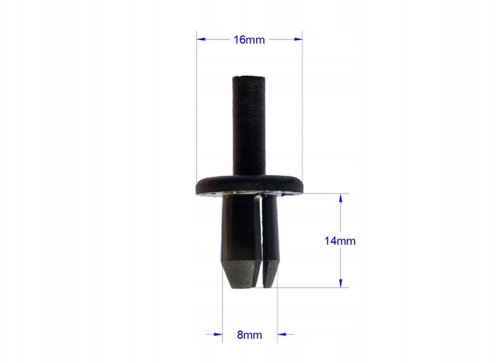 фото №2, Кліпса штифт планки порогової порога volvo 850 960