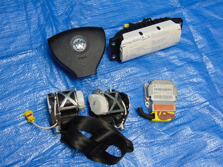 фото №1, Vw eos подушка подушки натяжители датчик комплект